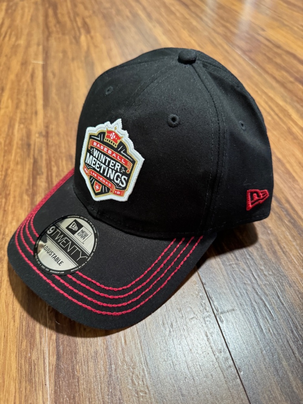 NEW 2018 Winter Meetings Las Vegas New Era 9TWENTY Black
Strapback Baseball Hat